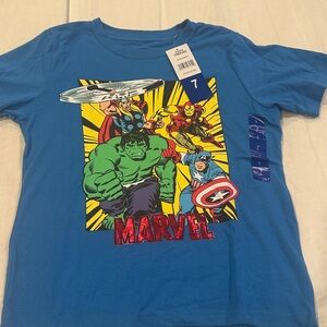Marvel Heroes Blue T-Shirt